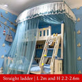 Bunk Bed Curtain Valance Canopy with Mosquito Nets childrensterritory