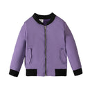 Kids Girls Boys Windproof Warm Jacket With Pockets