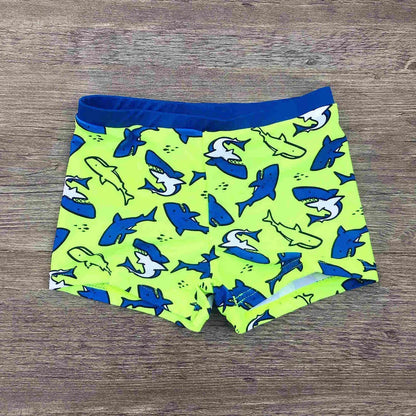Striped and Cartoon Print Kids Boys Swim Trunks/Beachwear