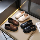 Kids Girls/Boys Round-toe Leather Shoes for Party childrensterritory