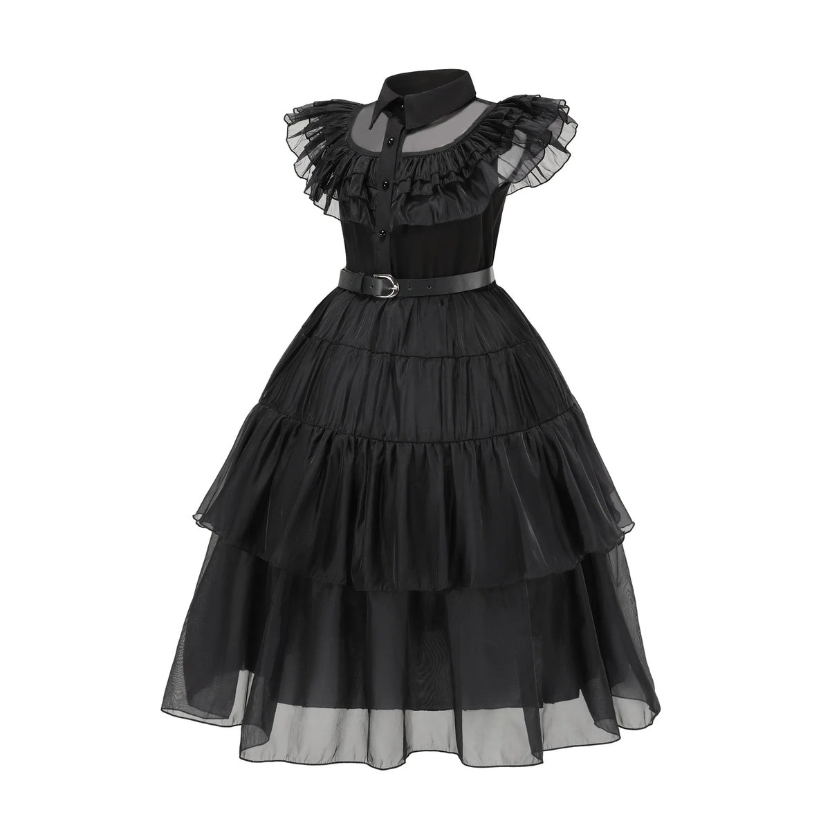 Wednesday Addams Kids Easter Halloween Party Costumes