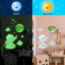 Glow-in-the-Dark Cartoon Design Luminous Wall Stickers childrensterritory