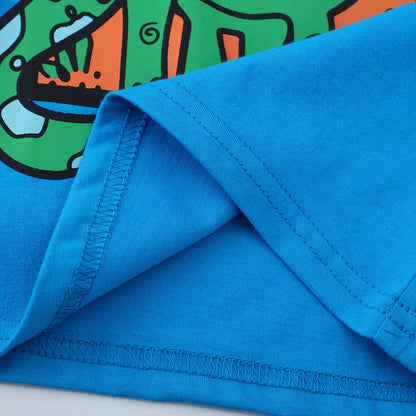 Cartoon Dinosaurs Design Little Boys T Shirts for Summer childrensterritory