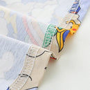 Little Girls Stylish Print Summer Cotton Princess Dresses childrensterritory