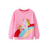 Animals Embroidery Kids Long Sleeve Sweatshirts childrensterritory