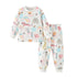 Cartoon Print Casual Kids Pyjamas for Autumn Spring childrensterritory