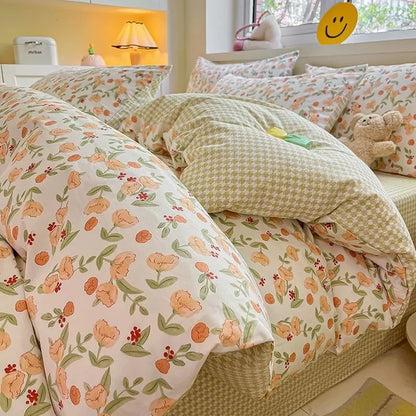 Kids’ Cartoon Pattern Bed Linen Set childrensterritory