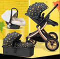 Two-Way Foldable Lightweight Infant Stroller with Car Seat childrensterritory