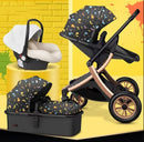 Two-Way Foldable Lightweight Infant Stroller with Car Seat childrensterritory
