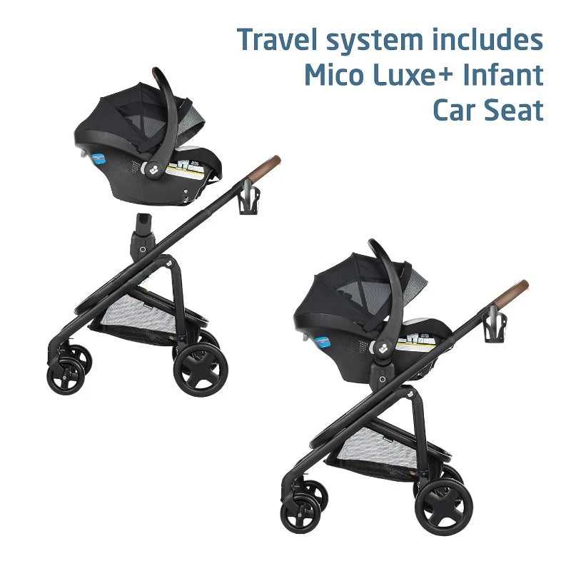 Combo Luxury Car Seat and Baby Stroller childrensterritory