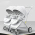 Two-way Foldable, Lightweight, and Detachable Twin Baby Stroller childrensterritory
