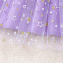 Girls' Elegant Long-Sleeved Winter Party Dresses childrensterritory