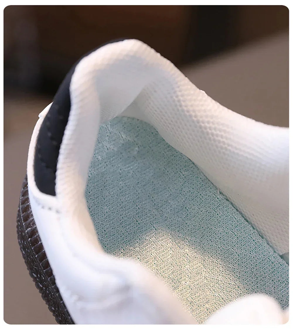 Soft Soled PU Leather Sport Shoes For Kids Boy&