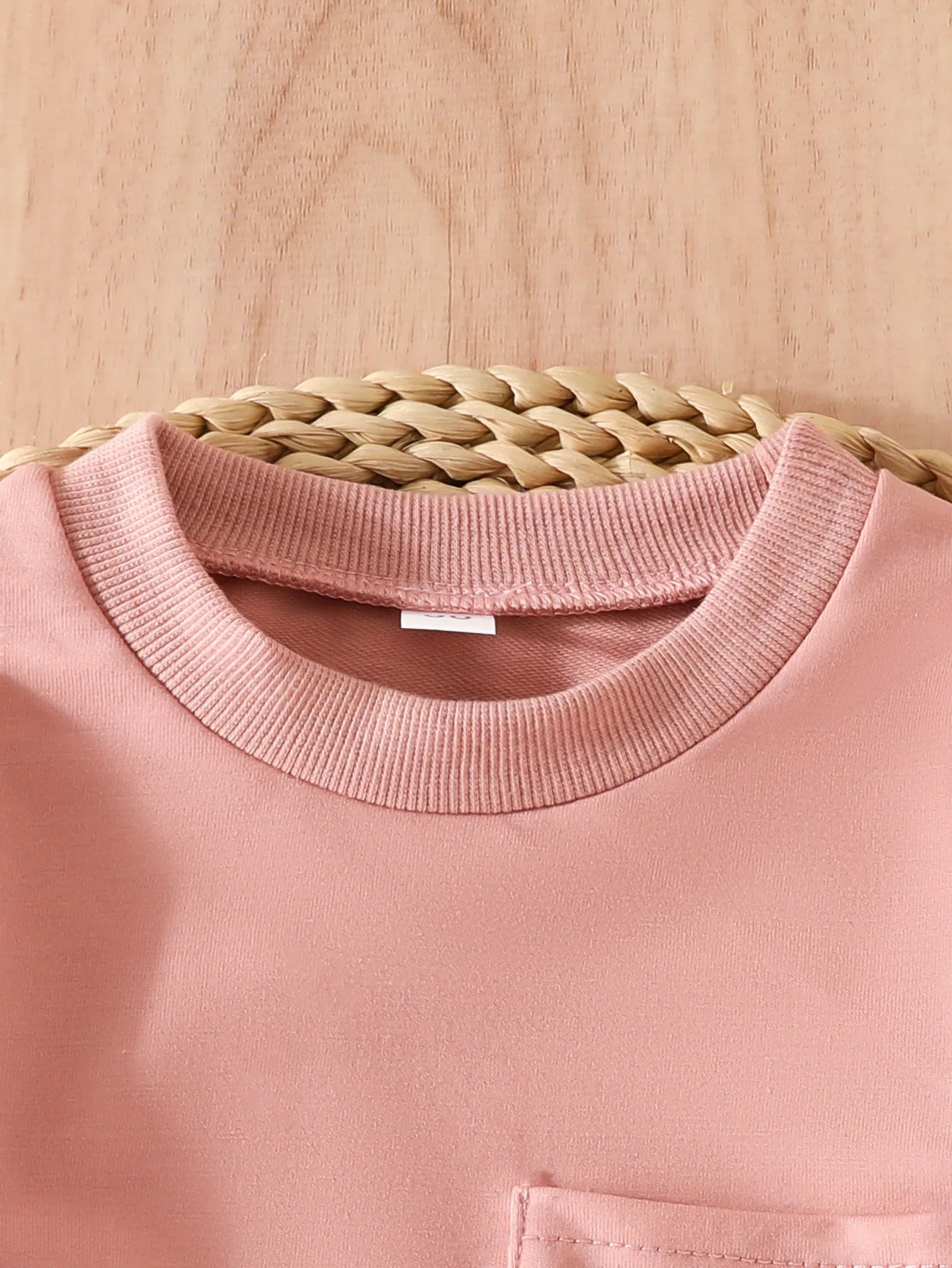 Solid Long Sleeve Baby Boy Girl Sweatshirt Bodysuits