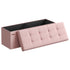 Foldable 43-Inch Storage Ottoman Bench for Home childrensterritory