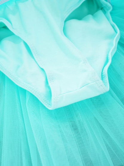 Kids Girls Shiny Sequins Leotards/Dancewear childrensterritory