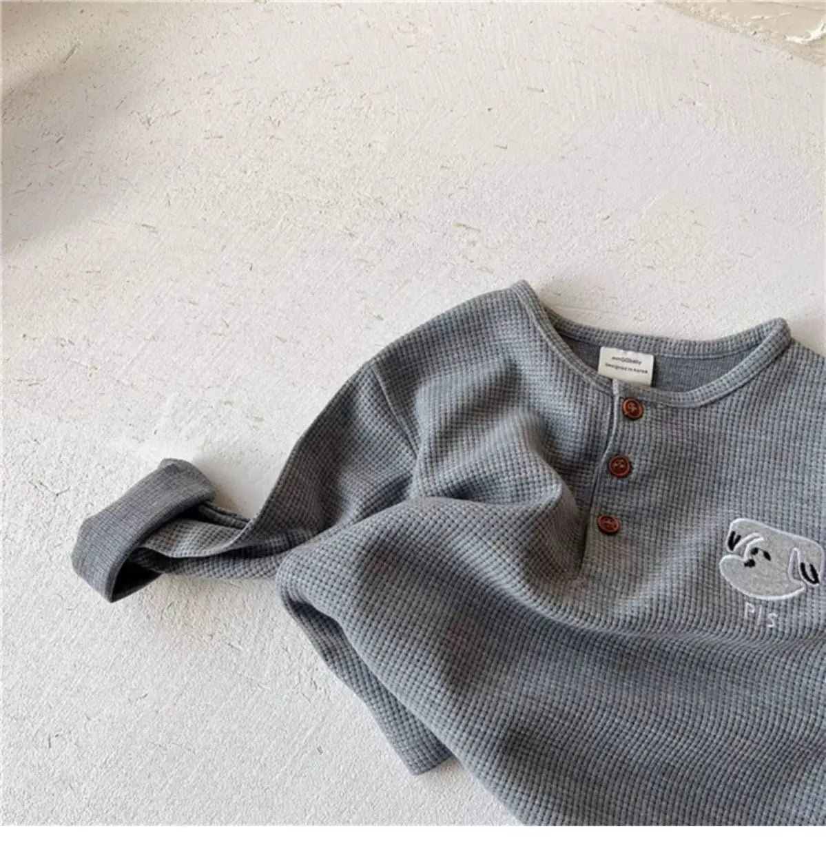 Kids Cartoon Design Long Sleeves Winter T-Shirts childrensterritory