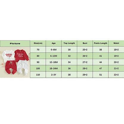 Baby Boys Letter Print Long Sleeves Outfit Sets
