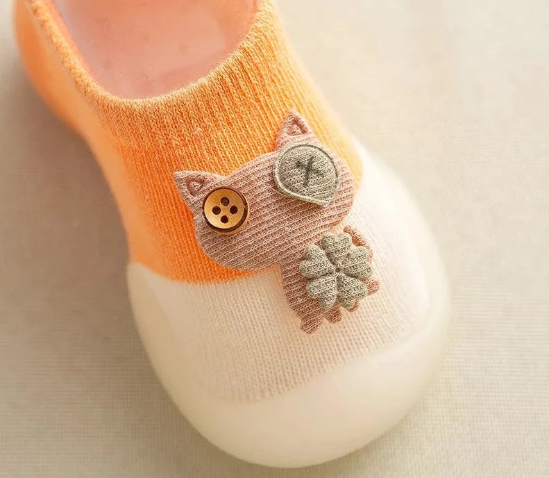 Baby Cartoon Pattern Non-slip Cotton Floor Socks childrensterritory