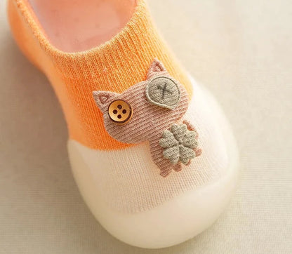 Baby Cartoon Pattern Non-slip Cotton Floor Socks childrensterritory
