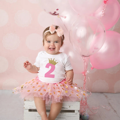 Baby Girls Tutu Birthday Party Dress Set childrensterritory