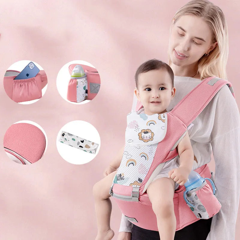 Front Facing Baby Carrier Portable Infant Hipseat childrensterritory