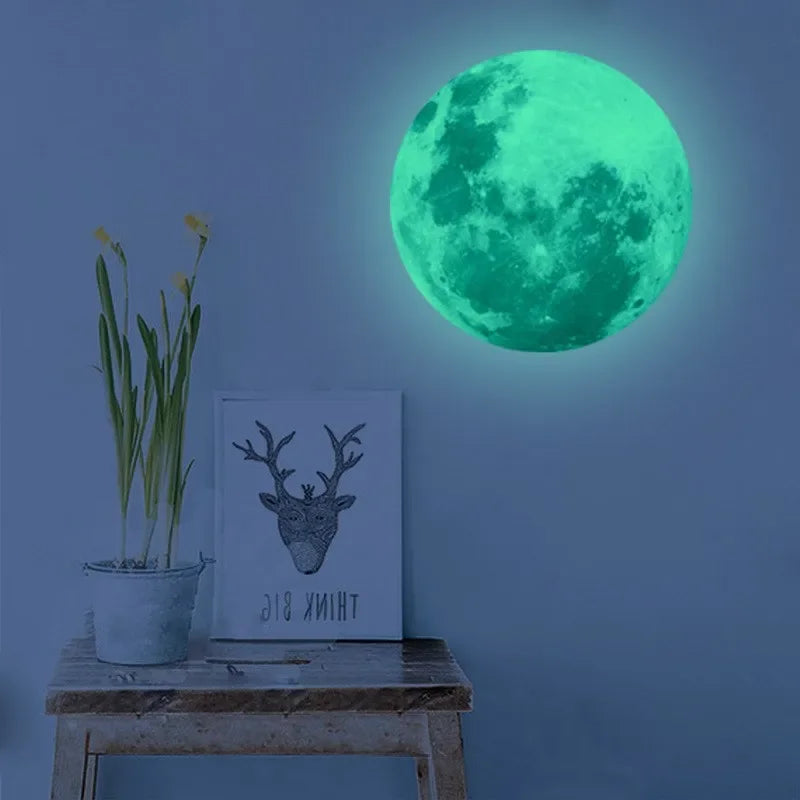 Glow-in-the-Dark Cartoon Design Luminous Wall Stickers childrensterritory