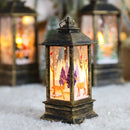 1pc Led Santa Claus, Snowman Hanging Lantern For Xmas