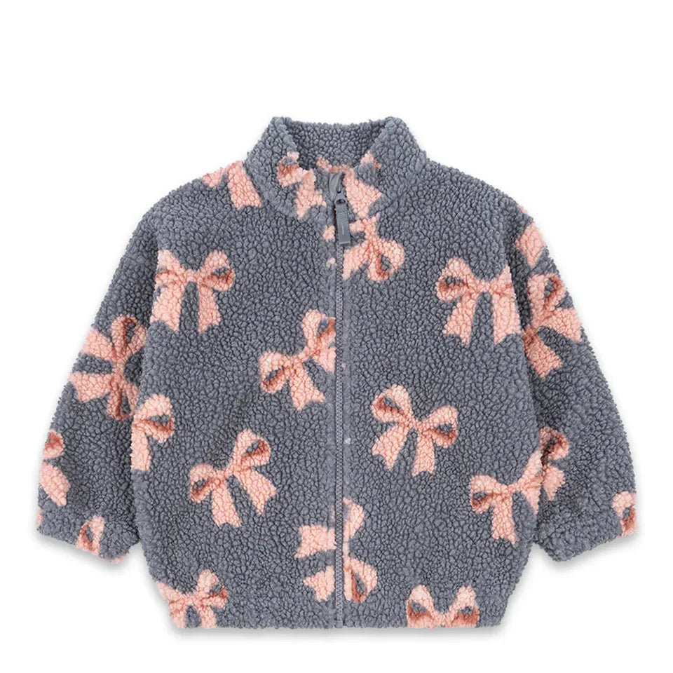 Colourful Cartoon Design Winter Outerwear For Kids