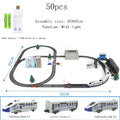High-Speed Electric Train Model Assembly DIY Set for Kids childrensterritory