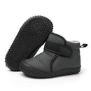 Kids Girls Soft-Sole Ankle Length Warm Fur Snow Boots childrensterritory