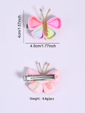 Gradient Butterfly Hair Clip Hair Accessories for Girls childrensterritory