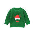 Kids' Long-Sleeved Embroidery Design Warm Sweater