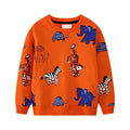 Long Sleeve Cartoon Embroidery Children Girls Sweatshirts childrensterritory