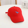 Kids Boys Dinosaur Embroidered Sports Hats