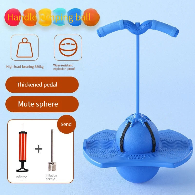 Frog Design High Jump Bouncing Ball Equipment for Kids childrensterritory