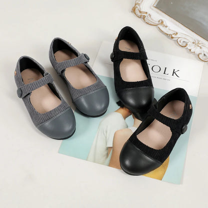 Little Boys and Girls Slip On Black Leather Shoes childrensterritory