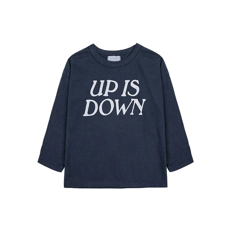 Kids Boys and Girls Trendy Long Sleeve Cool Cartoon Tops childrensterritory