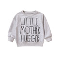 Baby Boy/Girl Letter Print Long Sleeve Sweatshirt