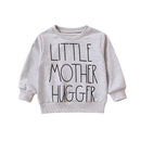 Baby Boy/Girl Letter Print Long Sleeve Sweatshirt