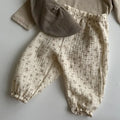 Printed Soft Cotton Girls Casual Pants childrensterritory