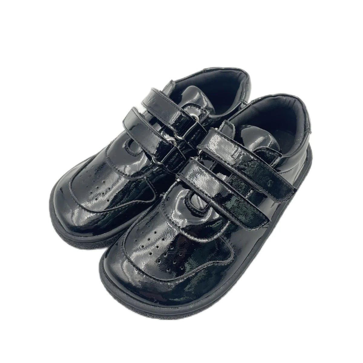 Kids Light Weight Leather Solid Color Shoes childrensterritory