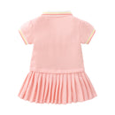 Little Girls Cotton Polo Dress for Summer childrensterritory