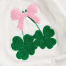 Casual Embroidered Irish Sweatshirt for Little Girls childrensterritory