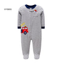 Newborn One-Piece Cotton Rompers with Zipper for All Seasons childrensterritory
