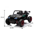 Kids 24V Two-seater Ride On Electric Car W/Parents Control childrensterritory