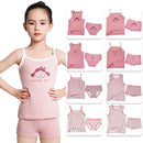 Kids Girls 8pcs Sleeveless Tank Tops and Shorts Set for Summer childrensterritory
