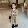 Kids Girls Korean Style Princess Windbreaker/Trench Coat childrensterritory