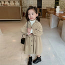 Kids Girls Korean Style Princess Windbreaker/Trench Coat childrensterritory