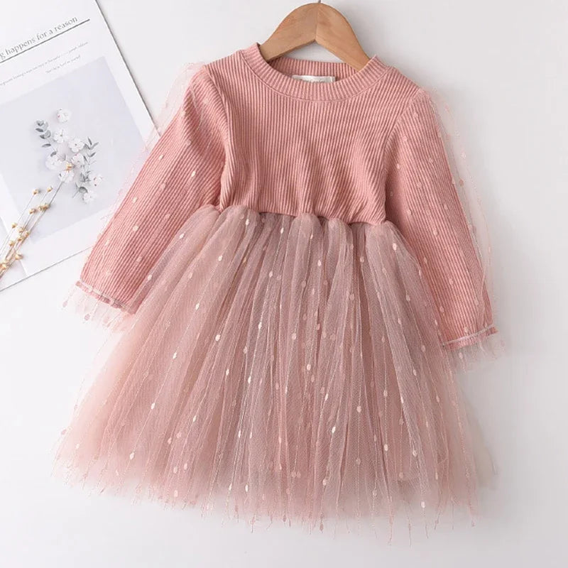 Little Girls Long Sleeve Weddings Dresses childrensterritory